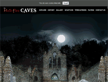 Tablet Screenshot of hellfirecaves.co.uk
